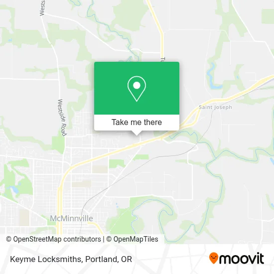 Keyme Locksmiths map