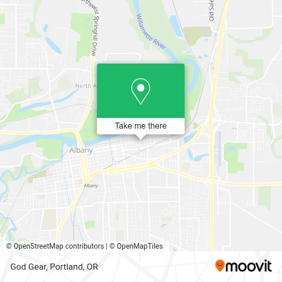 God Gear map