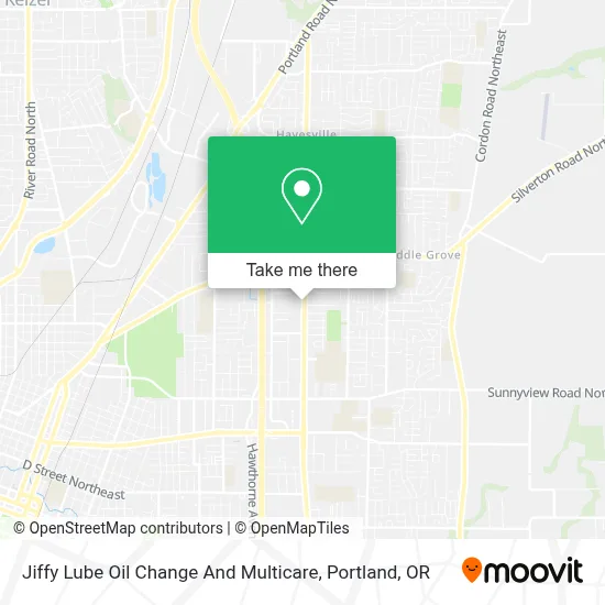 Jiffy Lube Oil Change And Multicare map