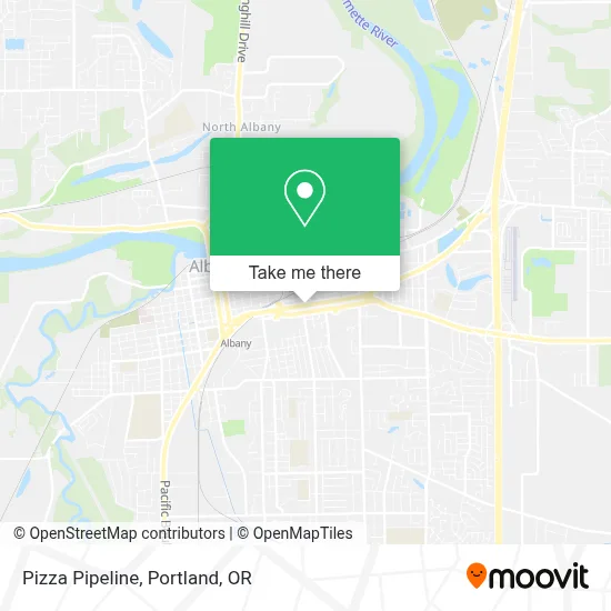 Pizza Pipeline map