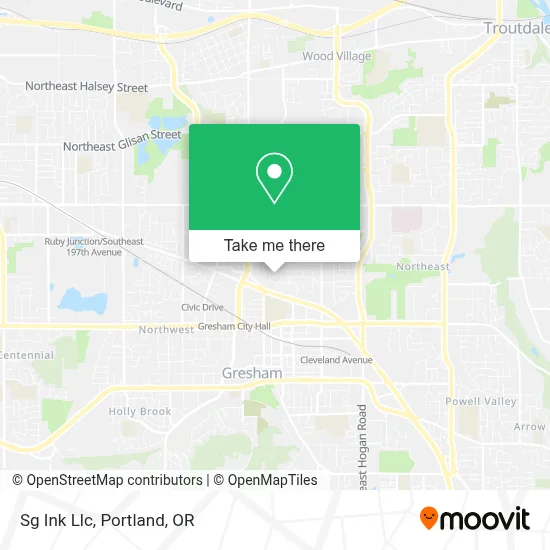 Sg Ink Llc map