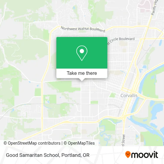 Good Samaritan School map