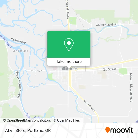 At&T Store map