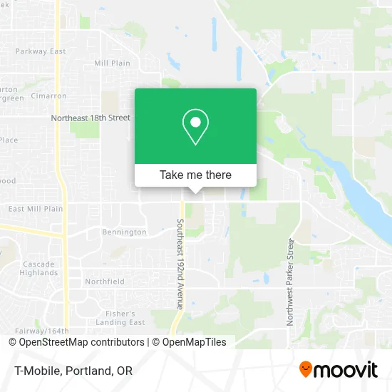 T-Mobile map