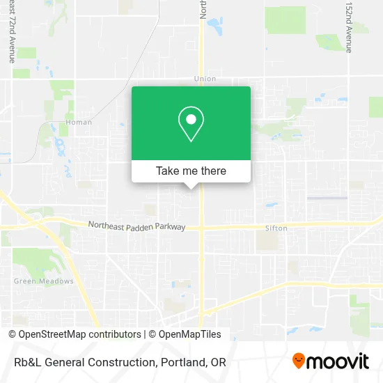 Rb&L General Construction map