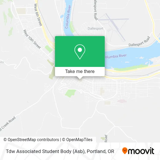 Tdw Associated Student Body (Asb) map