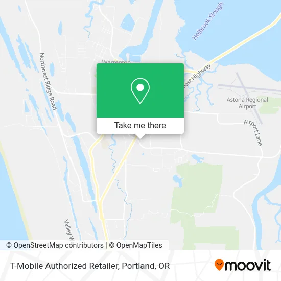 T-Mobile Authorized Retailer map