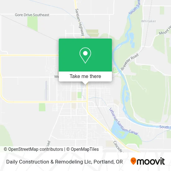 Daily Construction & Remodeling Llc map