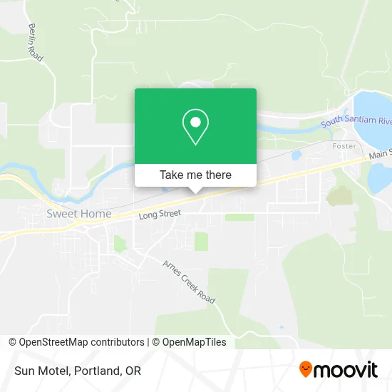 Sun Motel map