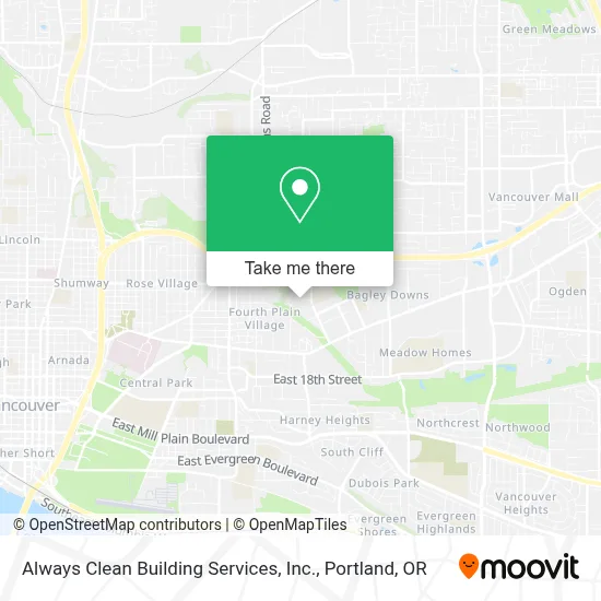 Always Clean Building Services, Inc. map
