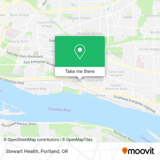 Stewart Health map