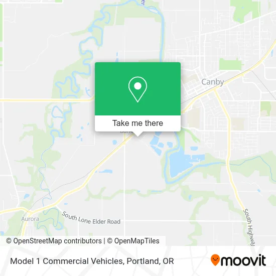 Model 1 Commercial Vehicles map