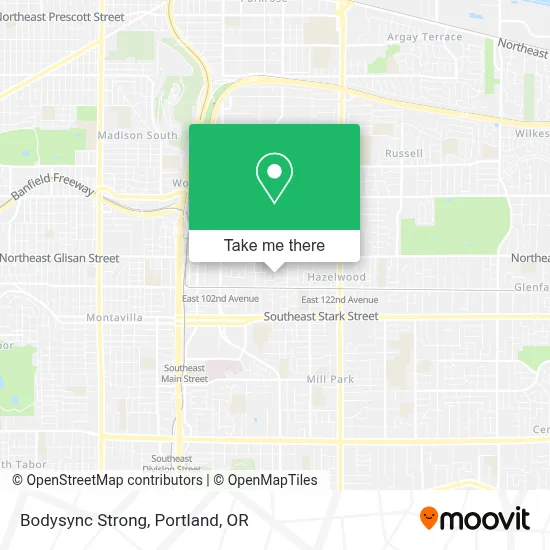 Bodysync Strong map