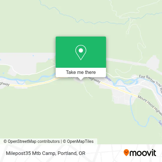 Milepost35 Mtb Camp map