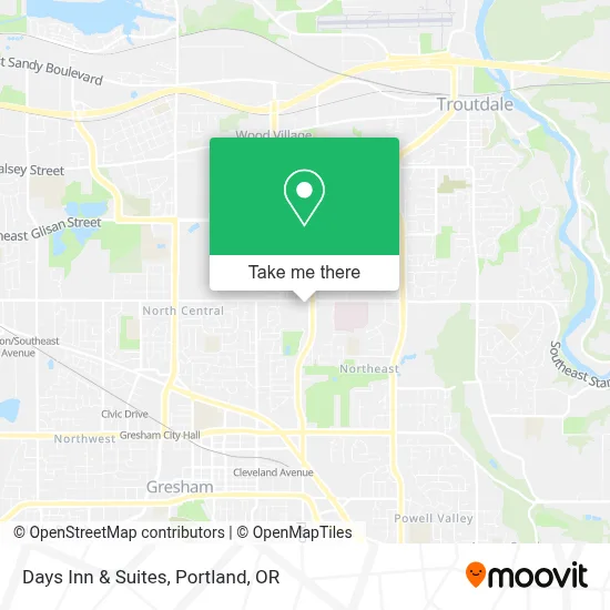 Days Inn & Suites map