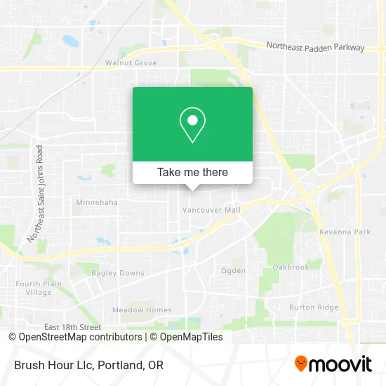 Brush Hour Llc map