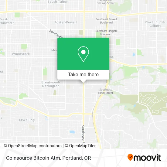 Coinsource Bitcoin Atm map