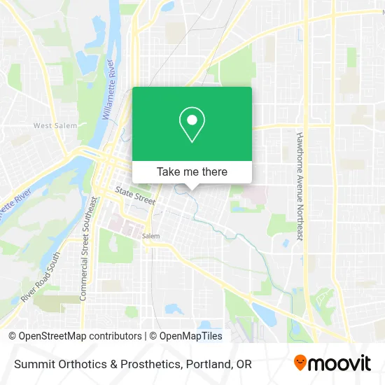 Summit Orthotics & Prosthetics map