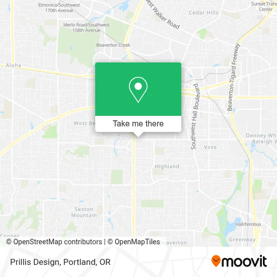 Prillis Design map