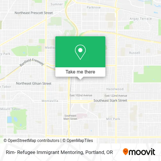 Rim- Refugee Immigrant Mentoring map