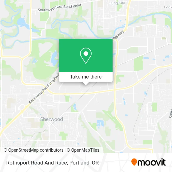 Rothsport Road And Race map