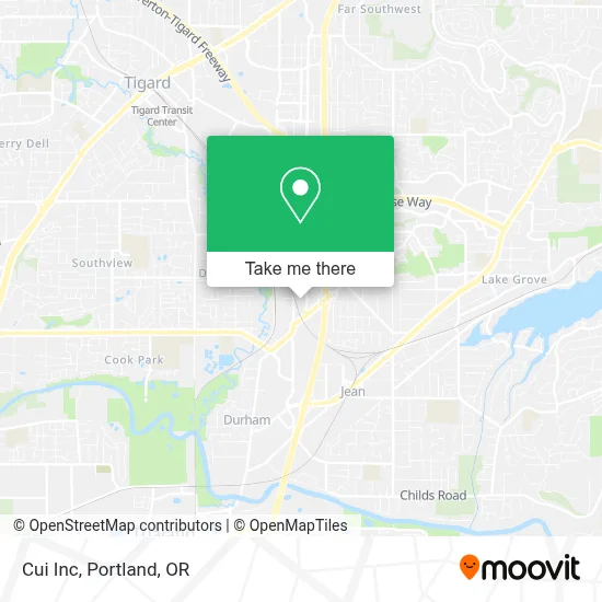 Cui Inc map