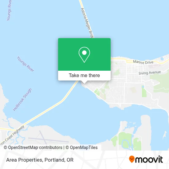 Area Properties map