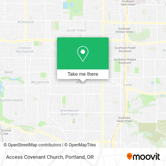 Access Covenant Church map