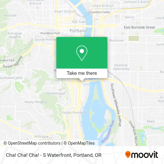 Cha! Cha! Cha! - S Waterfront map