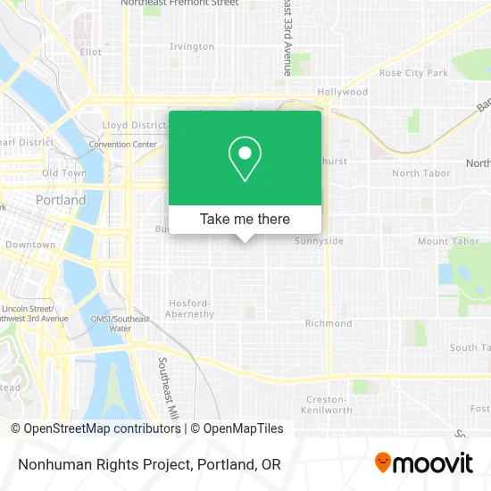 Nonhuman Rights Project map