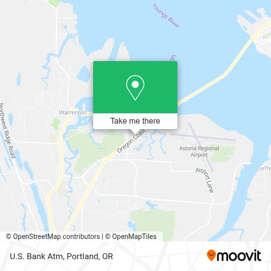 U.S. Bank Atm map