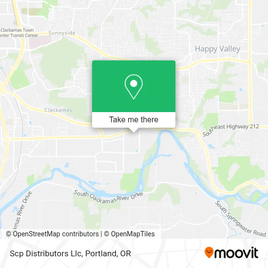 Scp Distributors Llc map
