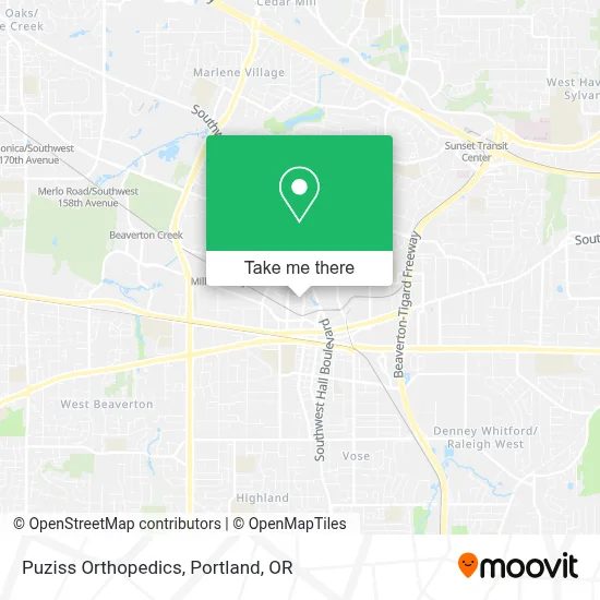 Puziss Orthopedics map