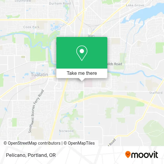 Pelícano map