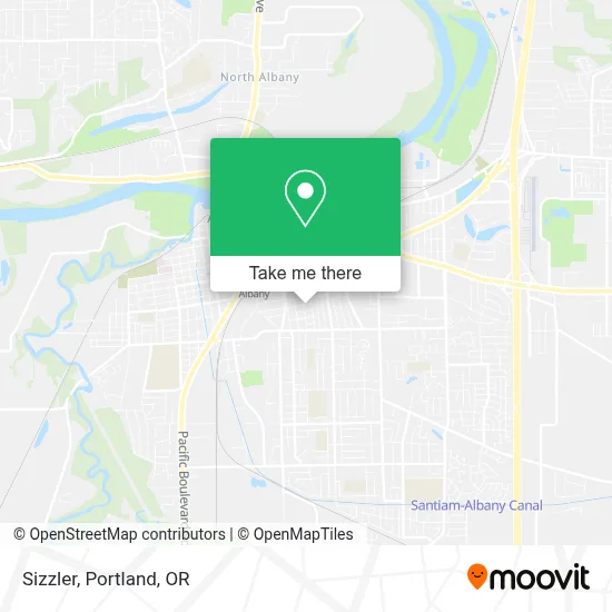 Sizzler map