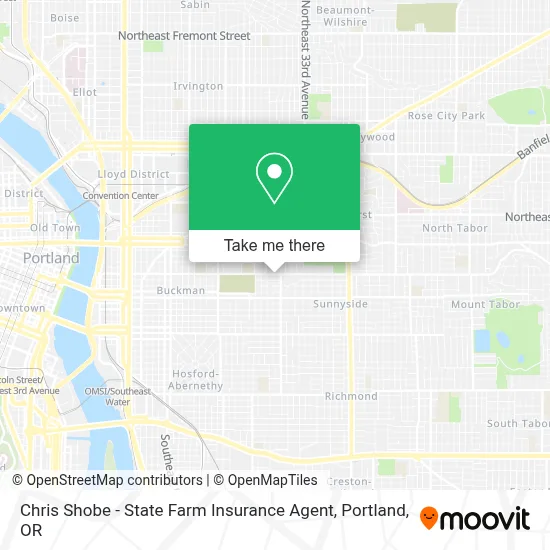 Chris Shobe - State Farm Insurance Agent map