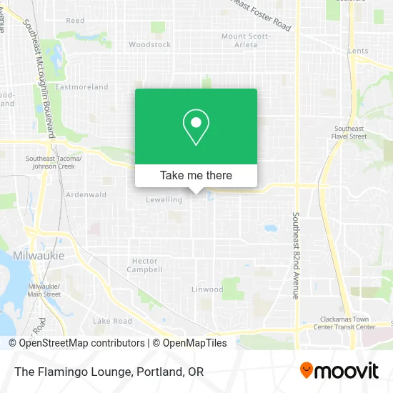 The Flamingo Lounge map