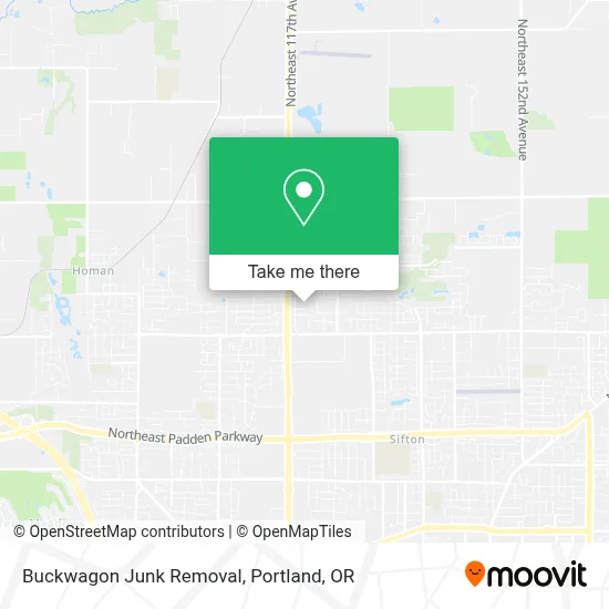 Buckwagon Junk Removal map
