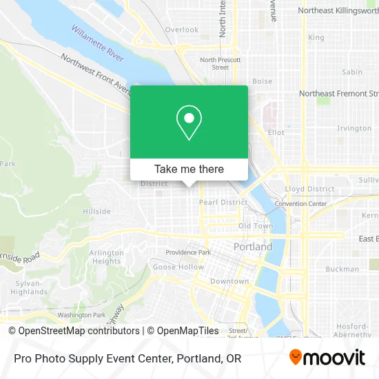 Pro Photo Supply Event Center map