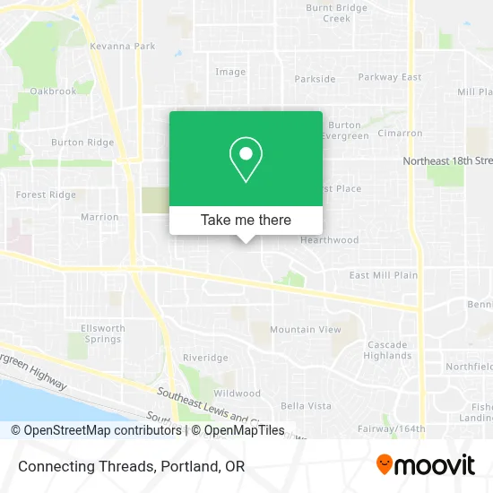 Connecting Threads map