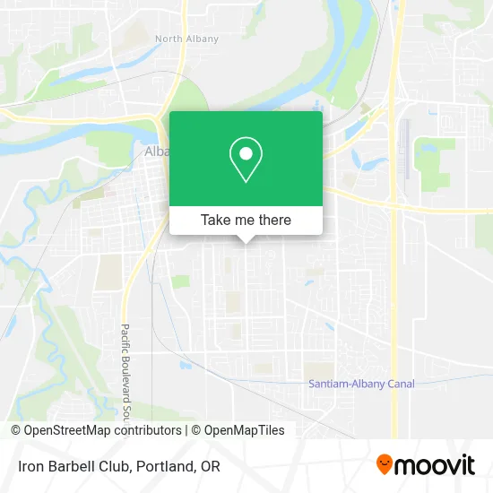 Iron Barbell Club map