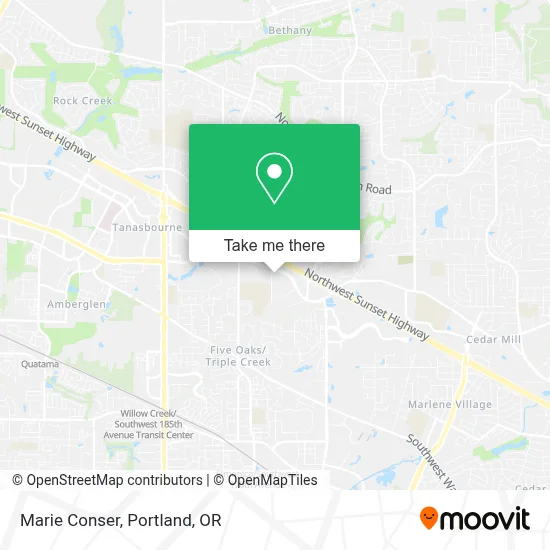 Marie Conser map