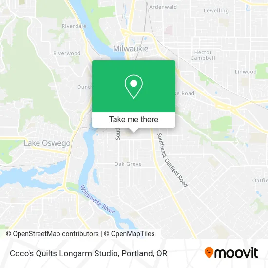 Coco's Quilts Longarm Studio map
