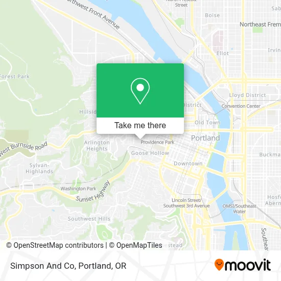 Simpson And Co map