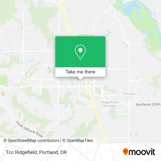 Tcc Ridgefield map