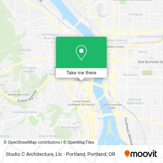 Studio C Architecture, Llc - Portland map