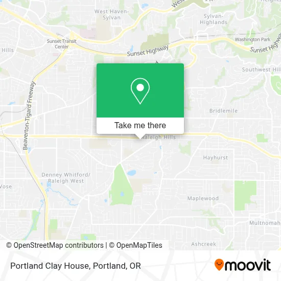 Portland Clay House map