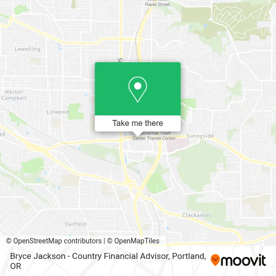 Bryce Jackson - Country Financial Advisor map
