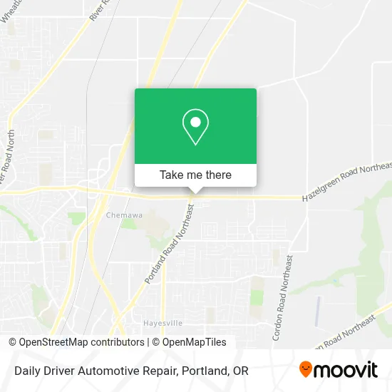 Daily Driver Automotive Repair map