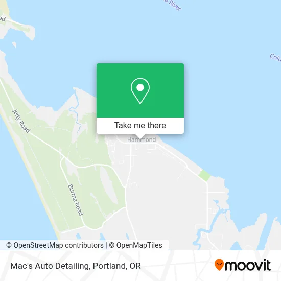 Mac's Auto Detailing map